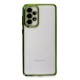Newface Samsung Galaxy A33 5G Kılıf Razer Lensli Silikon - Yeşil