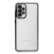 Newface Samsung Galaxy A73 5G Kılıf Razer Lensli Silikon - Siyah