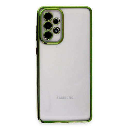 Newface Samsung Galaxy A73 5G Kılıf Razer Lensli Silikon - Yeşil Newface Samsung Galaxy A73 5G Kılıf Razer Lensli Silikon - Yeşil