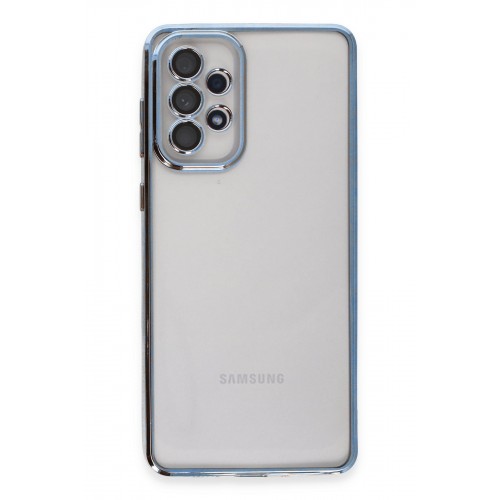 Newface Samsung Galaxy A73 5G Kılıf Razer Lensli Silikon - Açık Mavi Newface Samsung Galaxy A73 5G Kılıf Razer Lensli Silikon - Açık Mavi