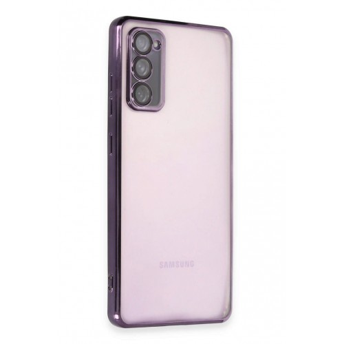 Newface Samsung Galaxy S20 FE Kılıf Razer Lensli Silikon - Mor Newface Samsung Galaxy S20 FE Kılıf Razer Lensli Silikon - Mor
