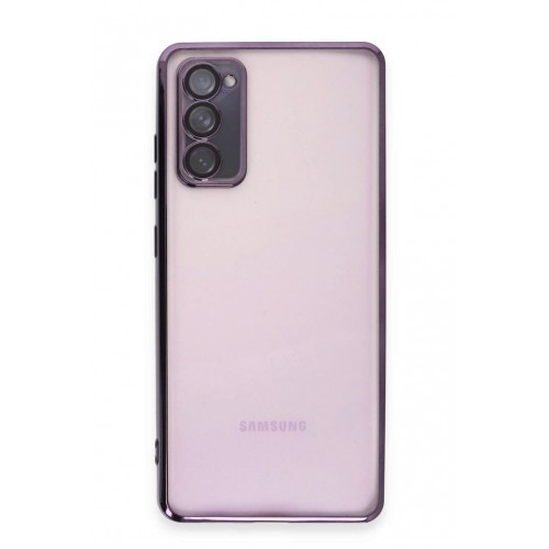 Newface Samsung Galaxy S20 FE Kılıf Razer Lensli Silikon - Mor Newface Samsung Galaxy S20 FE Kılıf Razer Lensli Silikon - Mor