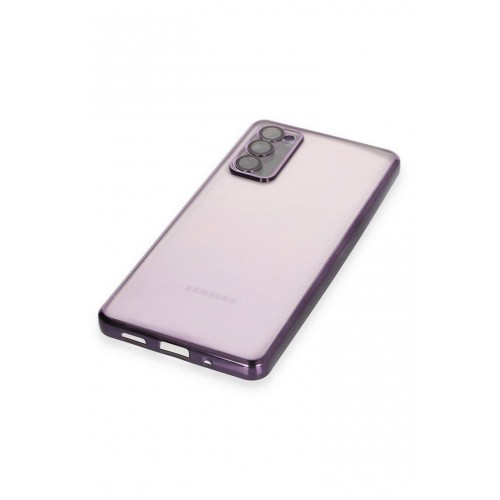 Newface Samsung Galaxy S20 FE Kılıf Razer Lensli Silikon - Mor Newface Samsung Galaxy S20 FE Kılıf Razer Lensli Silikon - Mor