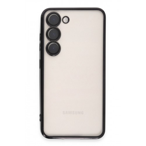 Newface Samsung Galaxy S23 Plus Kılıf Razer Lensli Silikon - Siyah Newface Samsung Galaxy S23 Plus Kılıf Razer Lensli Silikon - Siyah