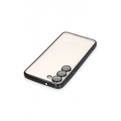 Newface Samsung Galaxy S23 Plus Kılıf Razer Lensli Silikon - Siyah Newface Samsung Galaxy S23 Plus Kılıf Razer Lensli Silikon - Siyah