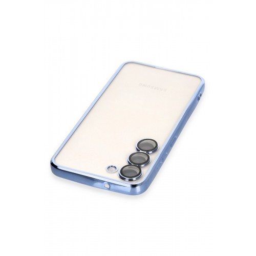 Newface Samsung Galaxy S23 Plus Kılıf Razer Lensli Silikon - Açık Mavi Newface Samsung Galaxy S23 Plus Kılıf Razer Lensli Silikon - Açık Mavi