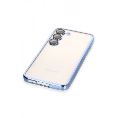 Newface Samsung Galaxy S23 Plus Kılıf Razer Lensli Silikon - Açık Mavi Newface Samsung Galaxy S23 Plus Kılıf Razer Lensli Silikon - Açık Mavi