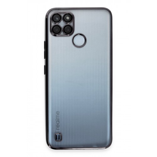 Newface Realme C25Y Kılıf Razer Lensli Silikon - Siyah Newface Realme C25Y Kılıf Razer Lensli Silikon - Siyah