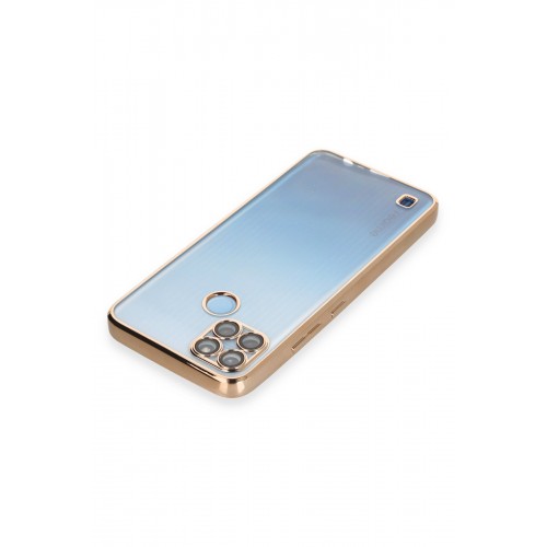 Newface Realme C21Y Kılıf Razer Lensli Silikon - Gold Newface Realme C21Y Kılıf Razer Lensli Silikon - Gold