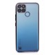 Newface Realme C21Y Kılıf Razer Lensli Silikon - Mor
