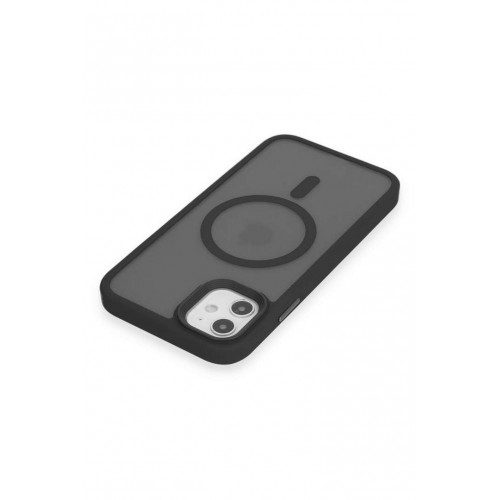 Newface iPhone 11 Kılıf Trex Magneticsafe Kapak - Siyah Newface iPhone 11 Kılıf Trex Magneticsafe Kapak - Siyah