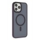 Newface iPhone 14 Pro Kılıf Trex Magneticsafe Kapak - Derin Mor