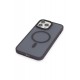 Newface iPhone 14 Pro Kılıf Trex Magneticsafe Kapak - Derin Mor