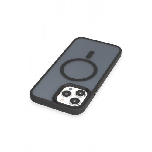 Newface iPhone 14 Pro Max Kılıf Trex Magneticsafe Kapak - Siyah Newface iPhone 14 Pro Max Kılıf Trex Magneticsafe Kapak - Siyah
