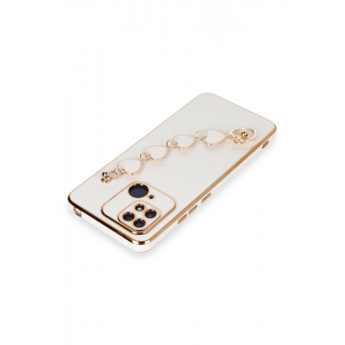 Newface Xiaomi Redmi 10C Kılıf Esila Silikon - Beyaz Newface Xiaomi Redmi 10C Kılıf Esila Silikon - Beyaz