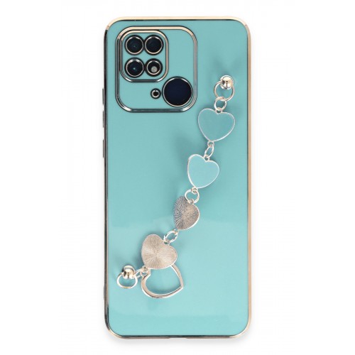Newface Xiaomi Poco C40 Kılıf Esila Silikon - Su Yeşili Newface Xiaomi Poco C40 Kılıf Esila Silikon - Su Yeşili