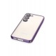 Newface Samsung Galaxy S23 Kılıf Razer Lensli Silikon - Mor