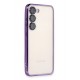 Newface Samsung Galaxy S23 Plus Kılıf Razer Lensli Silikon - Mor