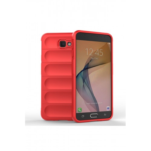 Newface Samsung Galaxy J7 Prime Kılıf Optimum Silikon - Kırmızı Newface Samsung Galaxy J7 Prime Kılıf Optimum Silikon - Kırmızı