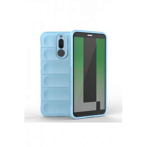 Newface Huawei Mate 10 Lite Kılıf Optimum Silikon - Sky Blue Newface Huawei Mate 10 Lite Kılıf Optimum Silikon - Sky Blue