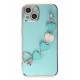 Newface iPhone 13 Kılıf Esila Silikon - Su Yeşili Newface iPhone 13 Kılıf Esila Silikon - Su Yeşili