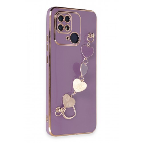 Newface Xiaomi Poco C40 Kılıf Esila Silikon - Mor Newface Xiaomi Poco C40 Kılıf Esila Silikon - Mor