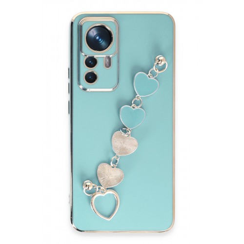 Newface Xiaomi Mi 12T Pro Kılıf Esila Silikon - Su Yeşili Newface Xiaomi Mi 12T Pro Kılıf Esila Silikon - Su Yeşili