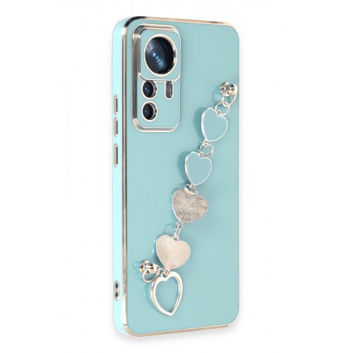 Newface Xiaomi Mi 12T Pro Kılıf Esila Silikon - Su Yeşili Newface Xiaomi Mi 12T Pro Kılıf Esila Silikon - Su Yeşili