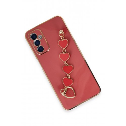 Newface Samsung Galaxy A14 4G Kılıf Esila Silikon - Kırmızı Newface Samsung Galaxy A14 4G Kılıf Esila Silikon - Kırmızı
