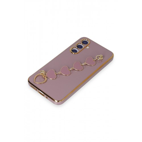 Newface Samsung Galaxy A54 5G Kılıf Esila Silikon - Mor Newface Samsung Galaxy A54 5G Kılıf Esila Silikon - Mor