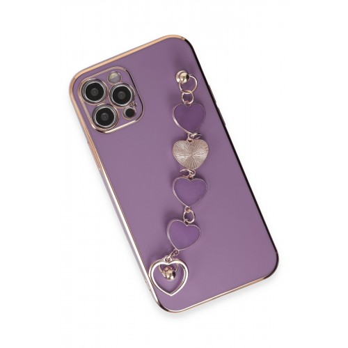 Newface iPhone 12 Pro Max Kılıf Esila Silikon - Mor Newface iPhone 12 Pro Max Kılıf Esila Silikon - Mor