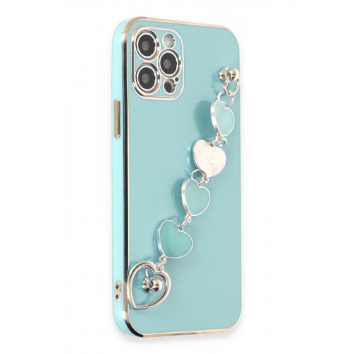 Newface iPhone 12 Pro Max Kılıf Esila Silikon - Su Yeşili Newface iPhone 12 Pro Max Kılıf Esila Silikon - Su Yeşili