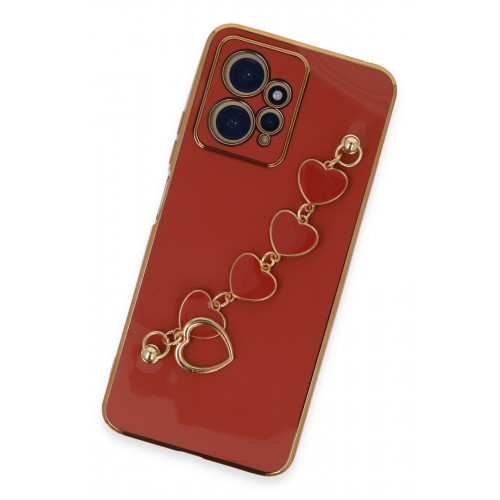 Newface Xiaomi Redmi Note 12 4G Kılıf Esila Silikon - Kırmızı Newface Xiaomi Redmi Note 12 4G Kılıf Esila Silikon - Kırmızı