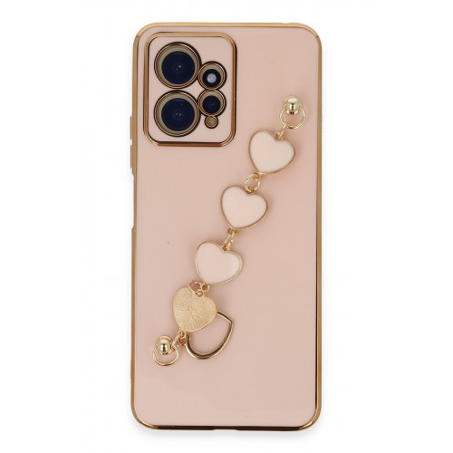 Newface Xiaomi Redmi Note 12 4G Kılıf Esila Silikon - Pudra