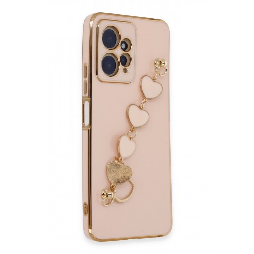 Newface Xiaomi Redmi Note 12 4G Kılıf Esila Silikon - Pudra Newface Xiaomi Redmi Note 12 4G Kılıf Esila Silikon - Pudra