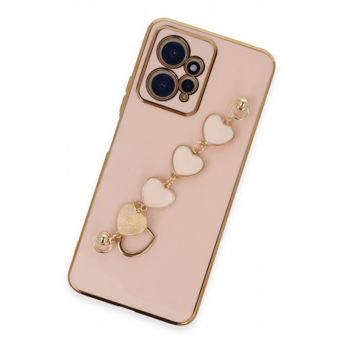 Newface Xiaomi Redmi Note 12 4G Kılıf Esila Silikon - Pudra Newface Xiaomi Redmi Note 12 4G Kılıf Esila Silikon - Pudra