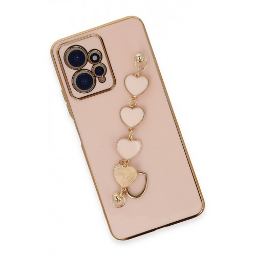 Newface Xiaomi Redmi Note 12 4G Kılıf Esila Silikon - Pudra Newface Xiaomi Redmi Note 12 4G Kılıf Esila Silikon - Pudra