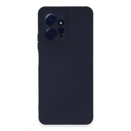 Newface Xiaomi Redmi Note 12 4G Kılıf Nano içi Kadife Silikon - Lacivert Newface Xiaomi Redmi Note 12 4G Kılıf Nano içi Kadife Silikon - Lacivert