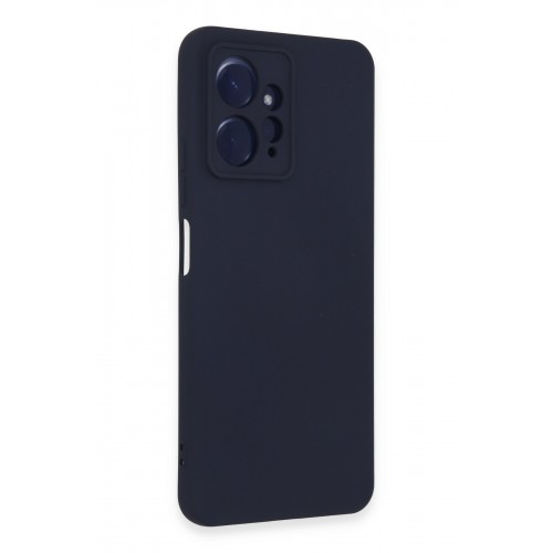 Newface Xiaomi Redmi Note 12 4G Kılıf Nano içi Kadife Silikon - Lacivert Newface Xiaomi Redmi Note 12 4G Kılıf Nano içi Kadife Silikon - Lacivert