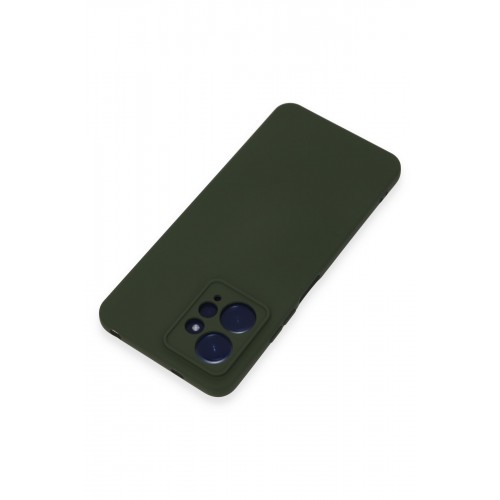 Newface Xiaomi Redmi Note 12 4G Kılıf Nano içi Kadife Silikon - Koyu Yeşil Newface Xiaomi Redmi Note 12 4G Kılıf Nano içi Kadife Silikon - Koyu Yeşil
