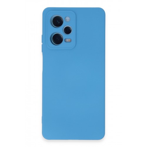 Newface Xiaomi Redmi Note 12 Pro 4G Kılıf Nano içi Kadife Silikon - Mavi Newface Xiaomi Redmi Note 12 Pro 4G Kılıf Nano içi Kadife Silikon - Mavi