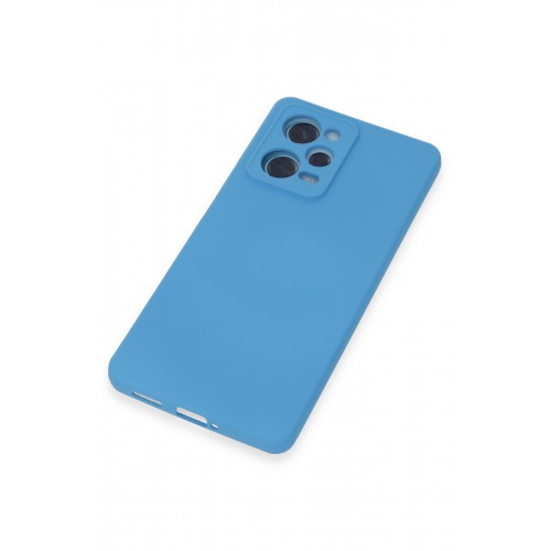 Newface Xiaomi Redmi Note 12 Pro 4G Kılıf Nano içi Kadife Silikon - Mavi Newface Xiaomi Redmi Note 12 Pro 4G Kılıf Nano içi Kadife Silikon - Mavi