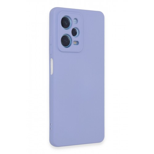 Newface Xiaomi Redmi Note 12 Pro 4G Kılıf Nano içi Kadife Silikon - Lila Newface Xiaomi Redmi Note 12 Pro 4G Kılıf Nano içi Kadife Silikon - Lila