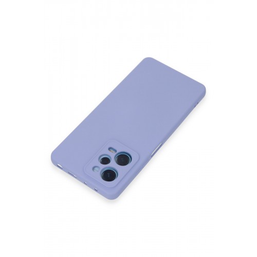 Newface Xiaomi Redmi Note 12 Pro 4G Kılıf Nano içi Kadife Silikon - Lila Newface Xiaomi Redmi Note 12 Pro 4G Kılıf Nano içi Kadife Silikon - Lila