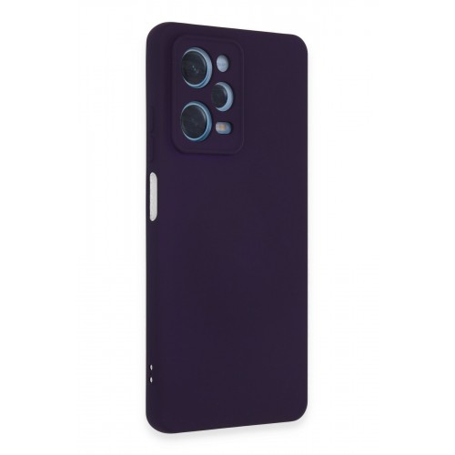 Newface Xiaomi Redmi Note 12 Pro 4G Kılıf Nano içi Kadife Silikon - Mor Newface Xiaomi Redmi Note 12 Pro 4G Kılıf Nano içi Kadife Silikon - Mor