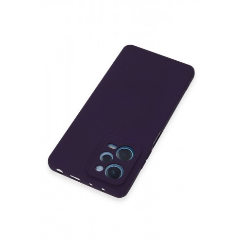 Newface Xiaomi Redmi Note 12 Pro 4G Kılıf Nano içi Kadife Silikon - Mor Newface Xiaomi Redmi Note 12 Pro 4G Kılıf Nano içi Kadife Silikon - Mor