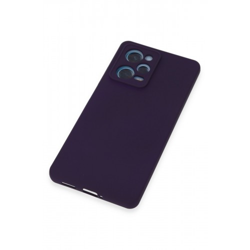 Newface Xiaomi Redmi Note 12 Pro 4G Kılıf Nano içi Kadife Silikon - Mor Newface Xiaomi Redmi Note 12 Pro 4G Kılıf Nano içi Kadife Silikon - Mor