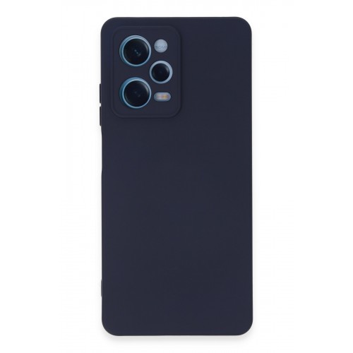 Newface Xiaomi Redmi Note 12 Pro 4G Kılıf Nano içi Kadife Silikon - Lacivert Newface Xiaomi Redmi Note 12 Pro 4G Kılıf Nano içi Kadife Silikon - Lacivert