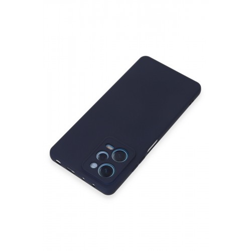 Newface Xiaomi Redmi Note 12 Pro 4G Kılıf Nano içi Kadife Silikon - Lacivert Newface Xiaomi Redmi Note 12 Pro 4G Kılıf Nano içi Kadife Silikon - Lacivert