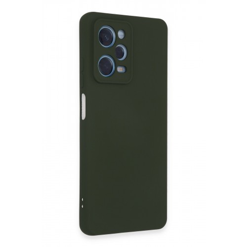 Newface Xiaomi Redmi Note 12 Pro 4G Kılıf Nano içi Kadife Silikon - Koyu Yeşil Newface Xiaomi Redmi Note 12 Pro 4G Kılıf Nano içi Kadife Silikon - Koyu Yeşil